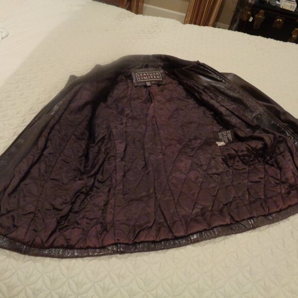 Awesome leather jacket in sz S/CH Great condition by Leather Limited - Picture 13 of 13